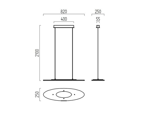Подвесной светильник Helestra TARA 126/1709.19/5243, фото 4