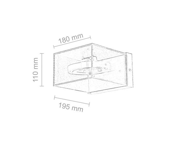Настенный светильник IP44.de ann AR111, фото 3
