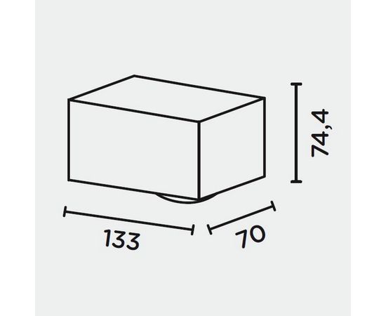 Настенный светильник IP44.de como down, фото 3
