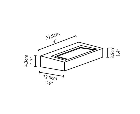 Настенный светильник IP44.de gap X, фото 4