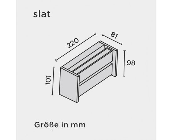 Настенный светильник IP44.de slat, фото 5