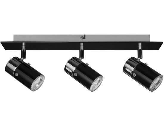 Потолочный светильник Paulmann Spotlight Zyli ESL 4x7W GU 10 черн./хром 66514, фото 3