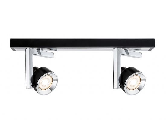 Потолочный светильник Paulmann Spotlight Turn max2x10W GU10 Ws/Chr Mt 66675, фото 2