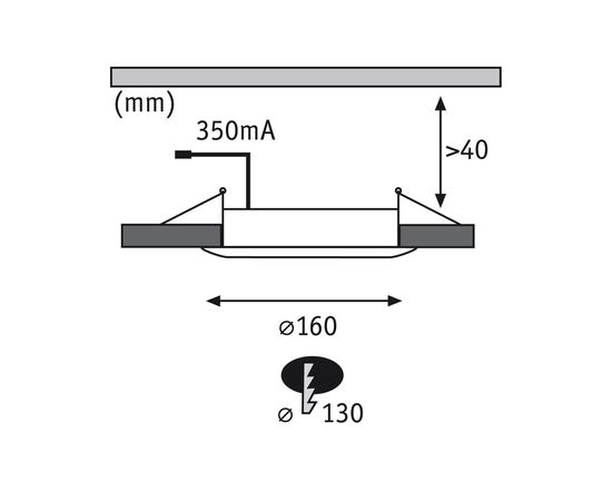 Встраиваемый в потолок светильник Paulmann Premium Line DecoDot 92733, фото 3