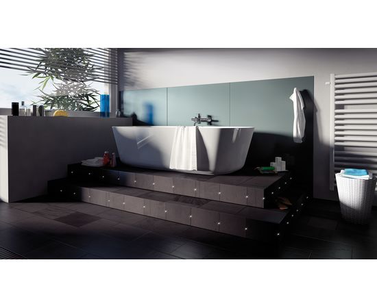 Встраиваемый в стену светильник Paulmann Special Fliesenl Set Groove LED 4x0,03W 93756, фото 3