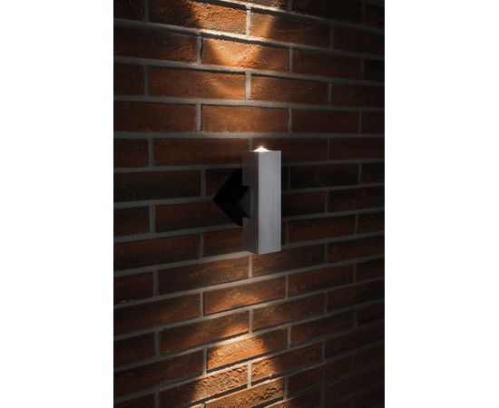 Настенный светильник Paulmann 1Flame eckig IP44 LED 1x1W Sz 93795, фото 2