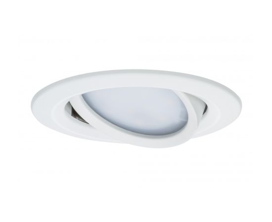 Встраиваемый в потолок светильник Paulmann Prem EBL Coin Slim rd schw LED 1x6,8W 93863, фото 2