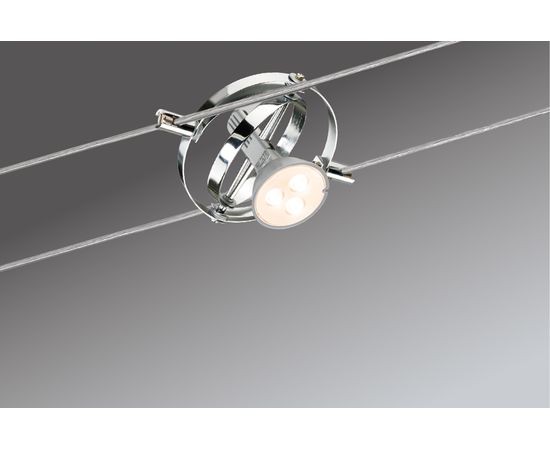 Подвесная система освещения Paulmann WireSystem Cardan LED 4x4W GU5,3 Chrom 94125, фото 2