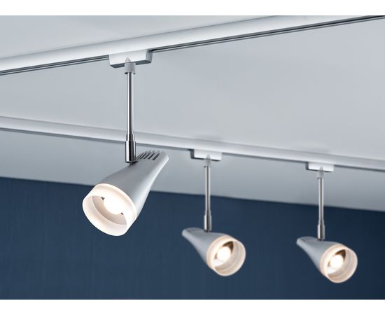 Трековый светодиодный светильник Paulmann URail LED Spot Drive1x4W Chr-m 95212, фото 2