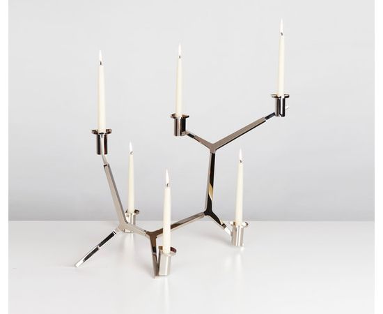 Настольная лампа Roll &amp;amp; Hill Agnes Candelabra Table 3 Candles, фото 2