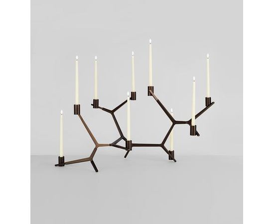 Настольная лампа Roll &amp;amp; Hill Agnes Candelabra Table 3 Candles, фото 3