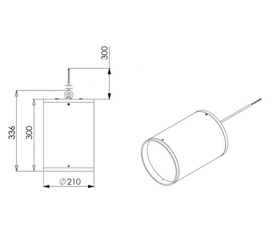 Подвесной светильник Ферекс FRL 04-35-50, фото 3