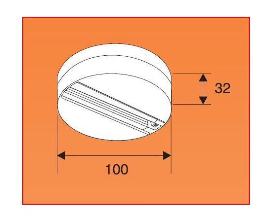 Шинопровод осветительный Nordic Aluminium GA 70 fix-point, фото 3