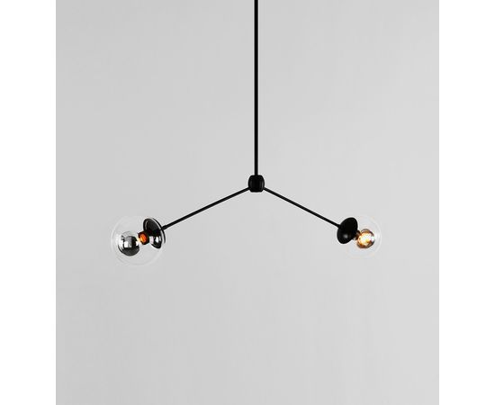 Подвесной светильник Roll &amp;amp; Hill Modo Pendant - 2 Globes, фото 3