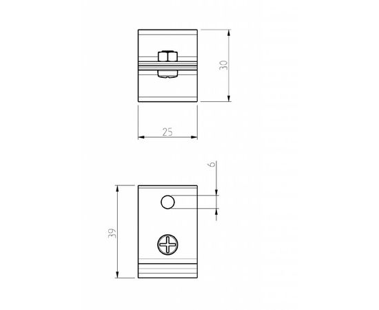 Шинопровод осветительный Nordic Aluminium SKB-16, фото 2