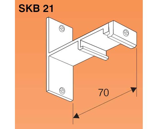 Шинопровод осветительный Nordic Aluminium SKB-21, фото 2