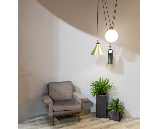 Подвесной светильник Roll &amp;amp; Hill Shape Up 3-Piece Chandelier, фото 2