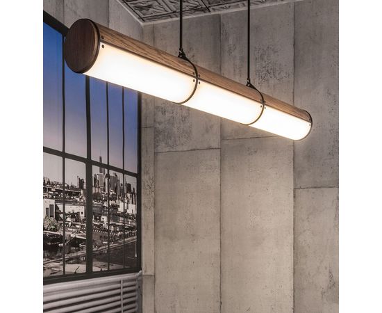 Подвесной светильник Roll &amp;amp; Hill Woody Endless Straight - 3 Units, фото 4