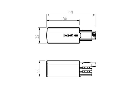 Шинопровод осветительный Nordic Aluminium XTS-12, фото 2