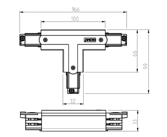 Шинопровод осветительный Nordic Aluminium XTS-39, фото 3