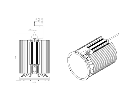 Подвесной светильник Ферекс ДСП 04-70-50-Д120, фото 2