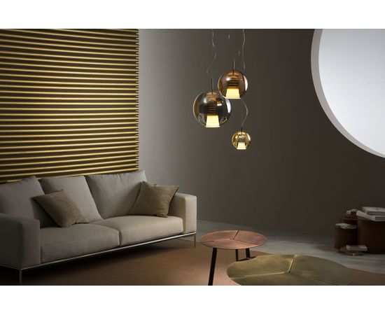 Подвесной светильник Fabbian Beluga Royal Bronze D57 A55 41, фото 3