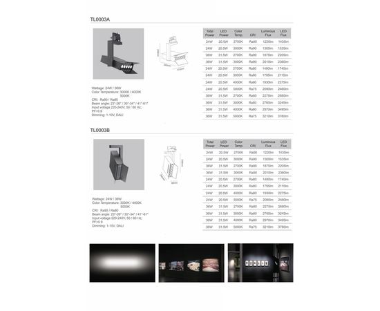 Трековый светодиодный светильник Limex Commeicial Track Light TL0003, фото 2