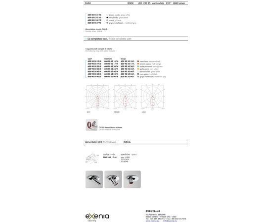 Встраиваемый в потолок светильник Exenia BOOK 600805540, фото 2