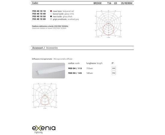 Потолочный светильник Exenia BRIDGE 702401080, фото 2