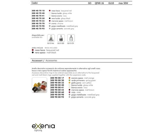 Потолочный светильник Exenia GO! 300407040, фото 3