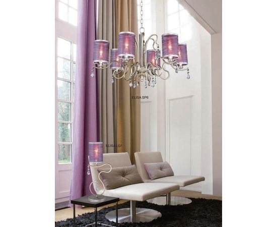 Люстра Crystal Lux ELISA SP6, фото 2