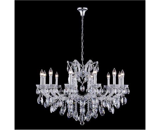 Люстра Crystal Lux HOLLYWOOD SP6 CHROME, фото 3