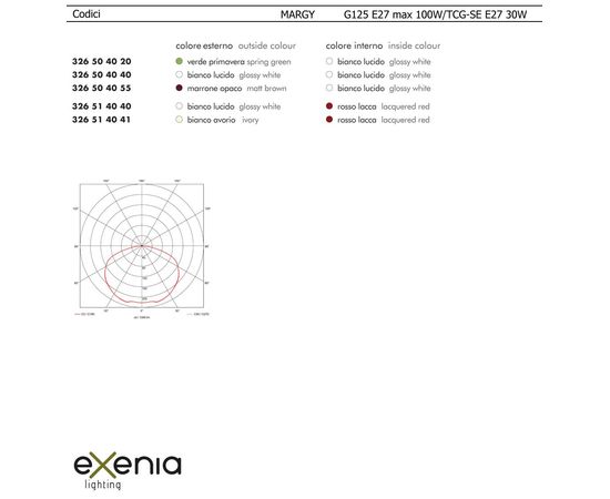 Подвесной светильник Exenia MARGY 326504020, фото 2