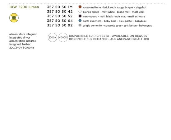 Подвесной светильник Exenia PONYO 357505064, фото 2