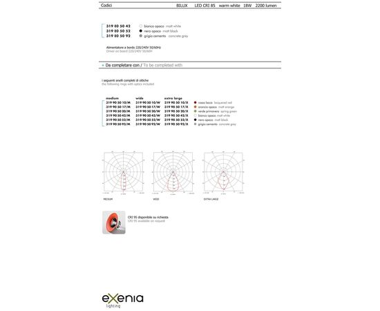 Трековый светодиодный светильник Exenia BILUX 319E05052, фото 2