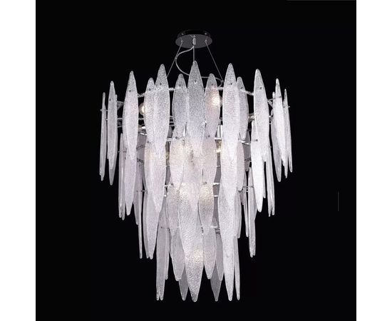 Подвесной светильник Crystal Lux SOLARIS SP9 CHROME, фото 2