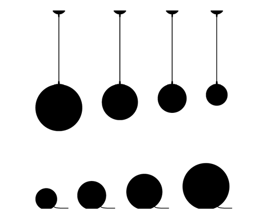 Подвесной светильник Viso Globo Suspension, фото 2