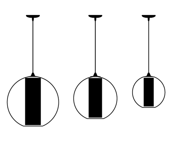 Подвесной светильник Viso ILU, фото 3