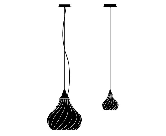 Подвесной светильник Viso Ruskii Twist, фото 12