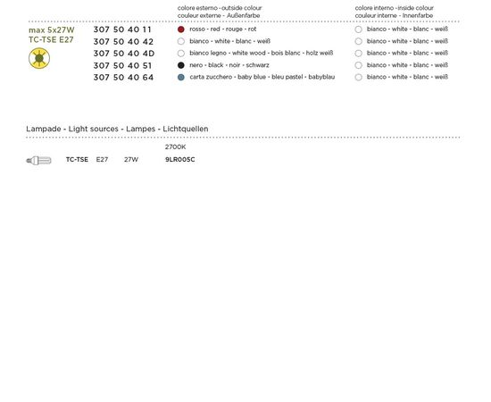 Подвесной светильник Exenia ZERO Basso IN 307504064, фото 4