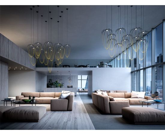 Подвесной светильник Axo Light ALYSOID SPALYS34ANOTLED, фото 2