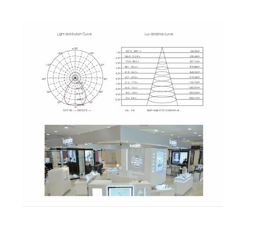 Встраиваемый светильник Limex Uranus Louver Downlight, фото 3