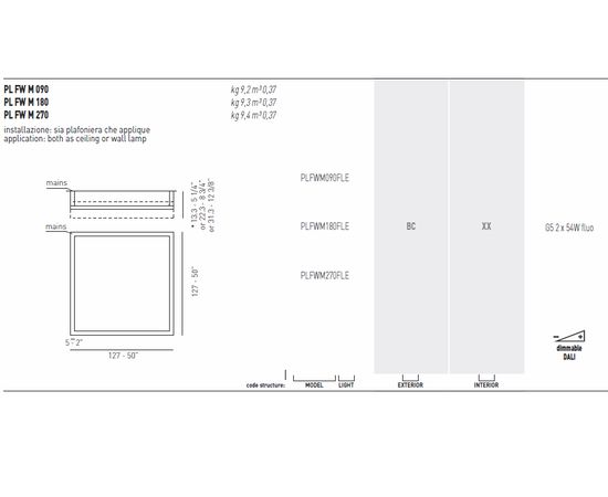 Подвесная система освещения Axo Light (Lightecture) Framework SPFRAMEMFLE, фото 5