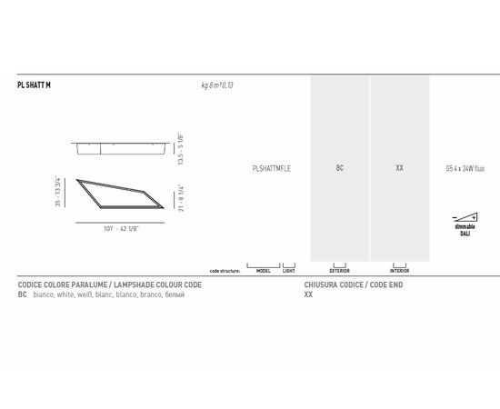 Потолочный светильник Axo Light (Lightecture) Shatter PLSHATTM, фото 4