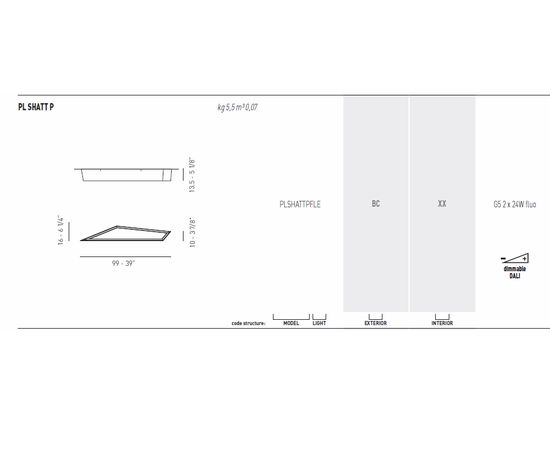 Потолочный светильник Axo Light (Lightecture) Shatter PLSHATTP, фото 5
