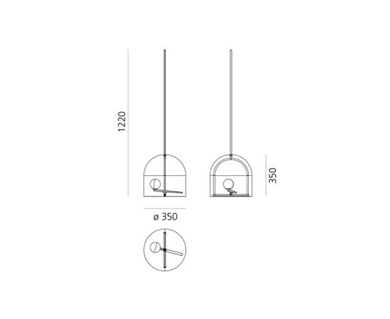 Подвесной светильник Artemide Yanzi suspension, фото 2
