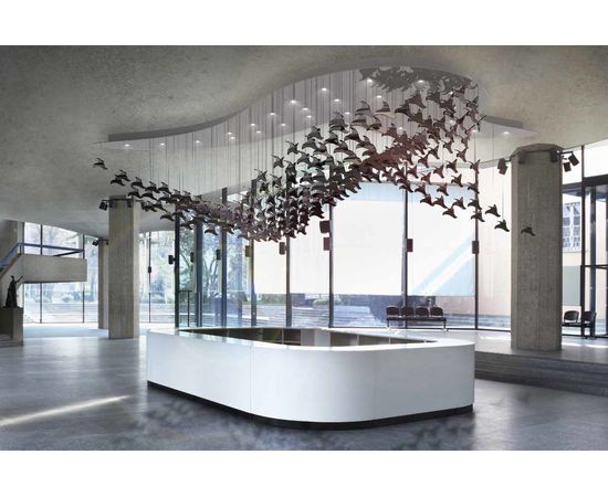 Подвесной светильник SANS SOUCI Bird Ballet, фото 2