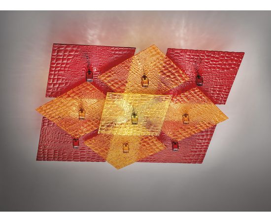 Настенно-потолочный светильник Glass and Glass Murano HABITAT CREATIVE SQUARE, фото 2