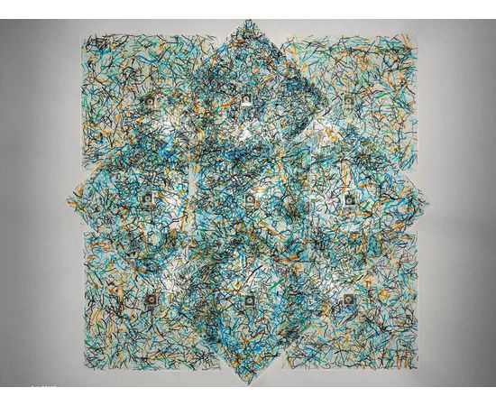 Настенно-потолочный светильник Glass and Glass Murano HABITAT CREATIVE SQUARE, фото 1