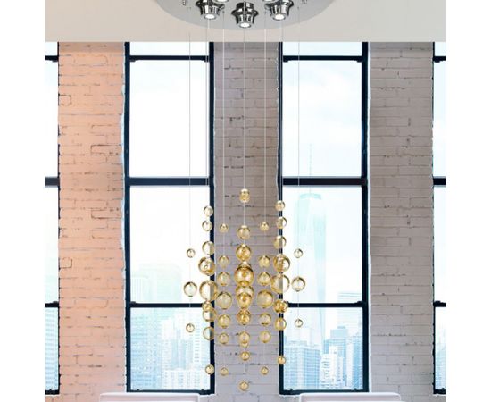 Подвесной светильник OR ILLUMINAZIONE 1022 CR AMBRA, фото 1